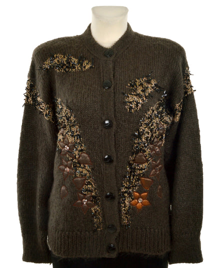 Vintage Cardigan - Brown