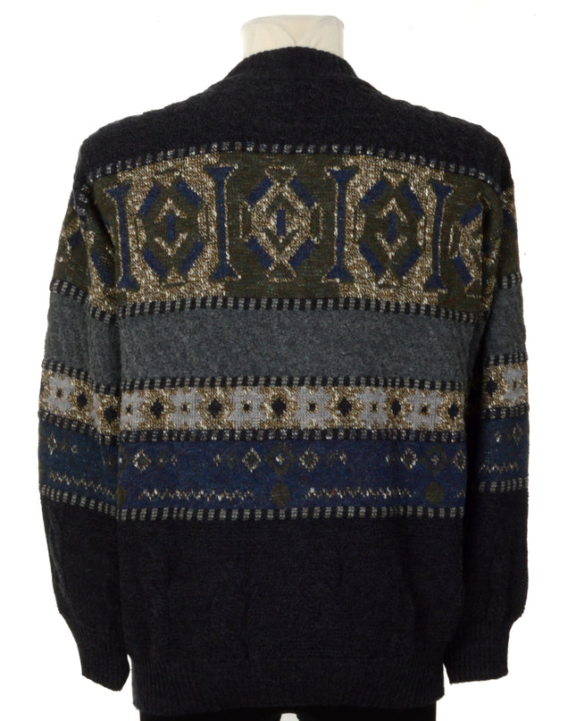 Vintage Cardigan - Gray Limited Edition Christmas Sweater for Men