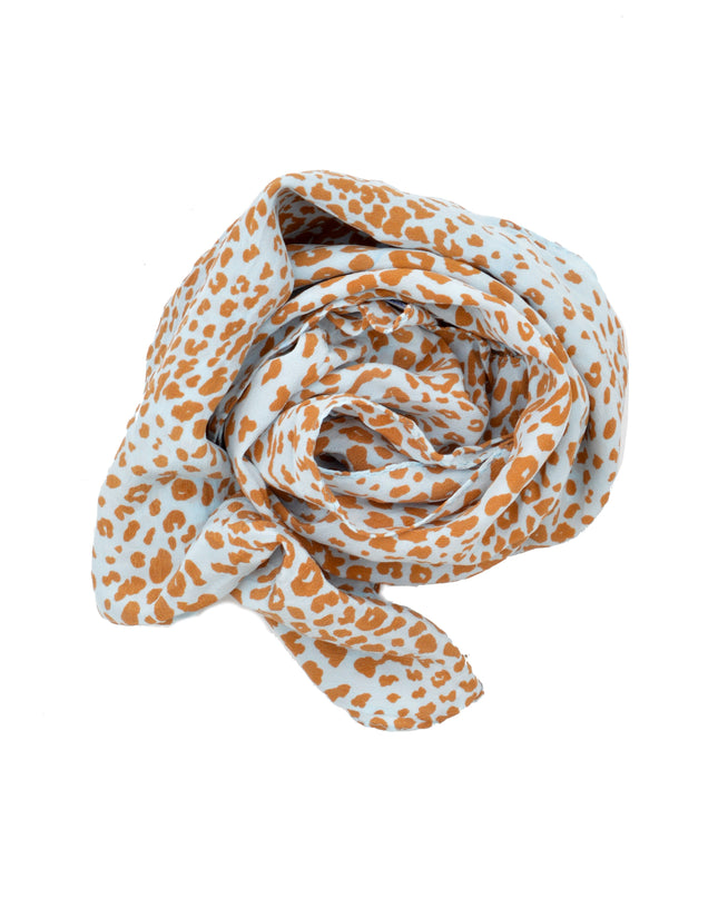 Vintage Scarf - Pastel Leopard | Accessories
