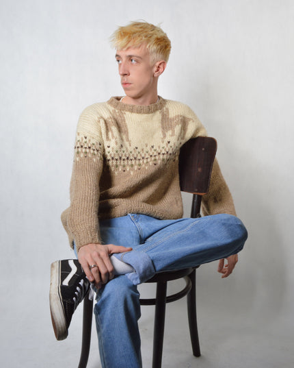 Llama Vintage Sweater | Christmas Collection