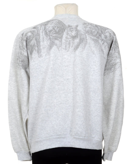 Vintage Sweater - Bears Christmas Sweater for Men