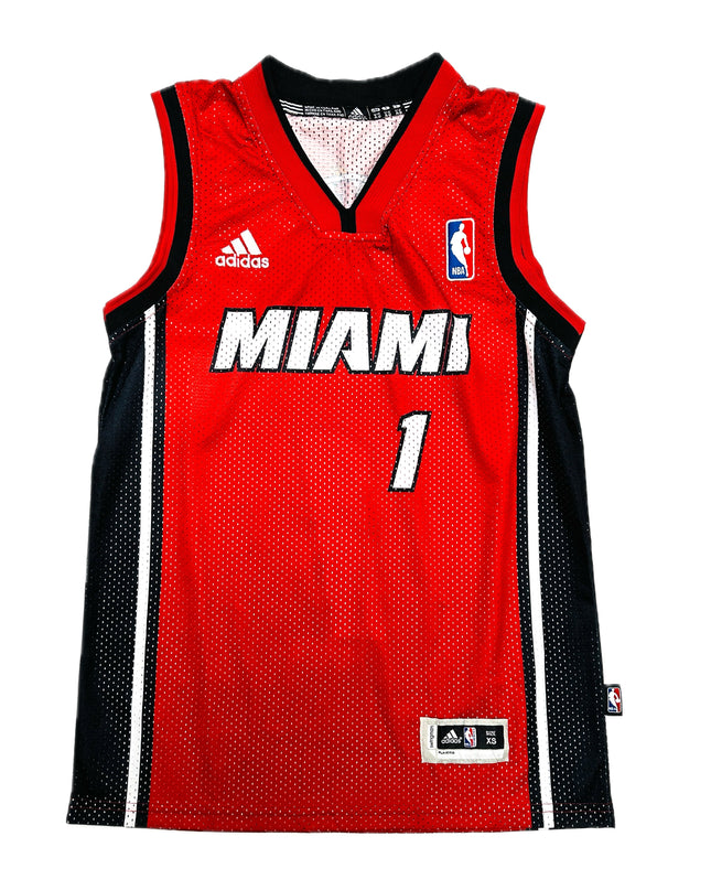 Vintage Adidas Miami Heat -paita - Chris Bosh Kaikille