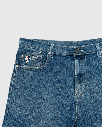 Vintage Lakers NBA Denim Shorts | Comfortable Loungewear
