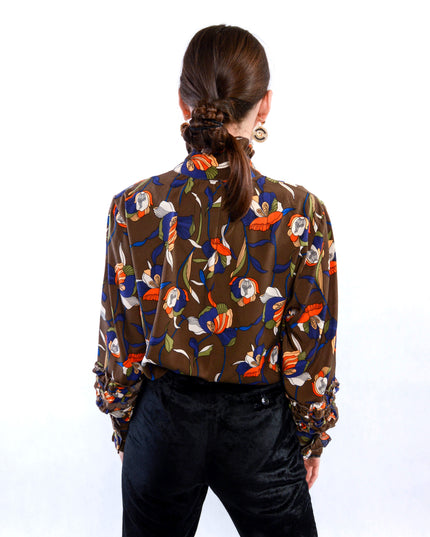 Vintage Blouse - Ruffled