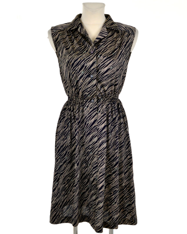 Vintage Dress - Diagonal Design | Handle: vintage-dress-diagonal