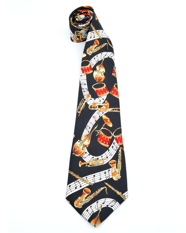 Vintage Tie - Instruments | Christmas Ties