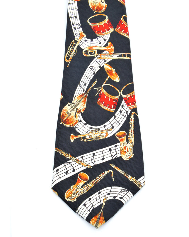Vintage Tie - Instruments | Christmas Ties