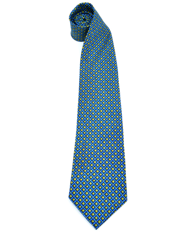 Vintage Tie - Checkered Christmas