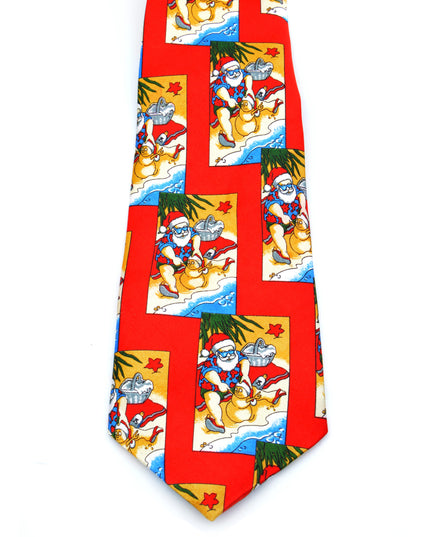 Vintage Tie - Holiday Santa | Christmas Accessories