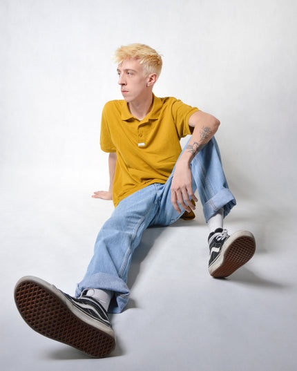 Ochre Adidas Vintage T-Shirt