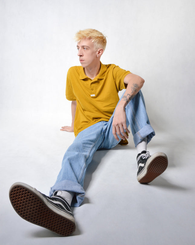 Ochre Adidas Vintage T-Shirt