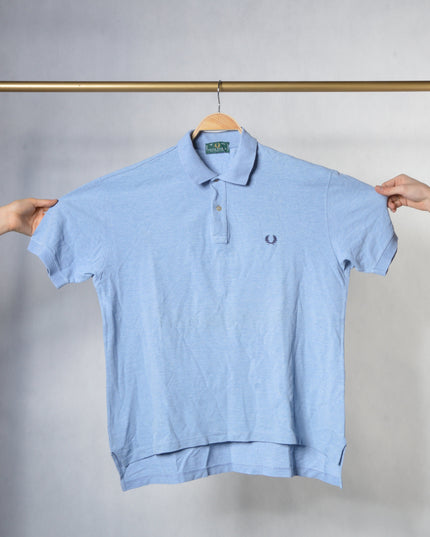 Vintage T-Shirt - Fred Perry Striped Blue