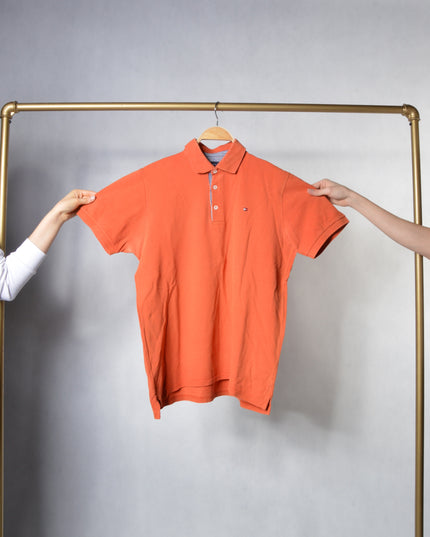 Vintage T-Shirt - Tommy Hilfiger | Rust | Men, Women