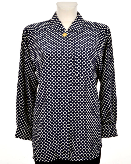 Vintage Blouse - Polka Dot