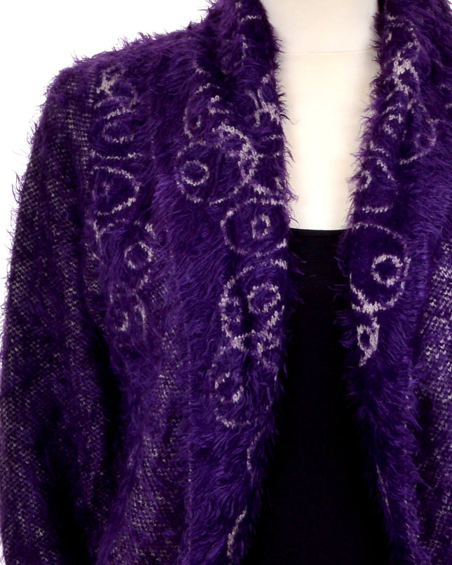 Vintage Cardigan - Purple Limited Edition Christmas Sweater