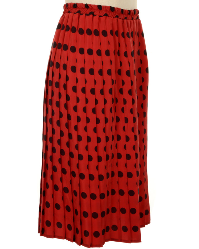 Red Polka Dot Vintage Skirt