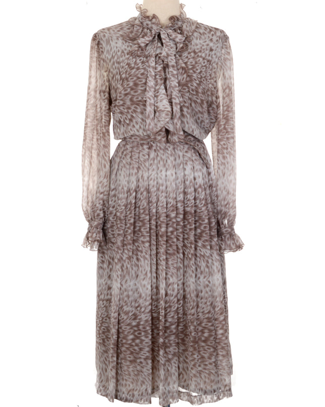 Vintage Dress - Ruffled