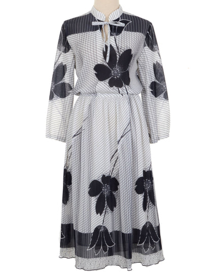 Pleated Vintage Dress