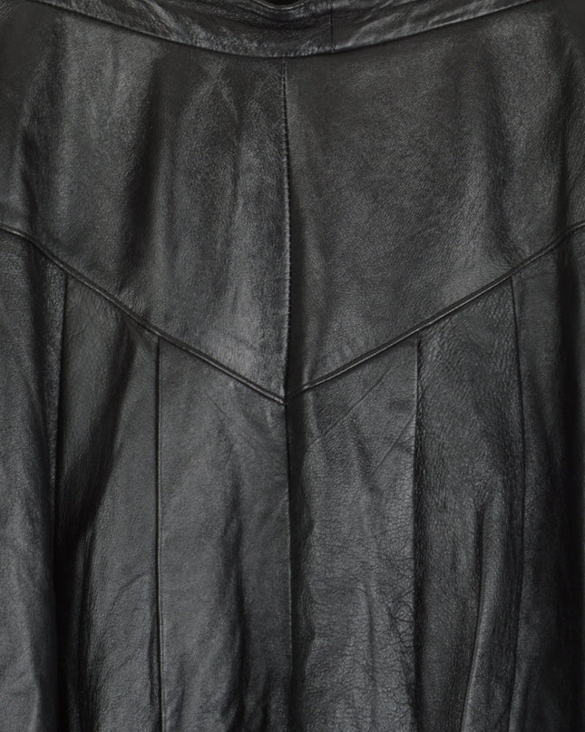 Vintage Leather Skirt - Black | Christmas Dresses