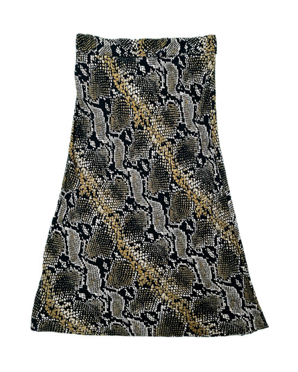 Vintage Skirt - Snake Print