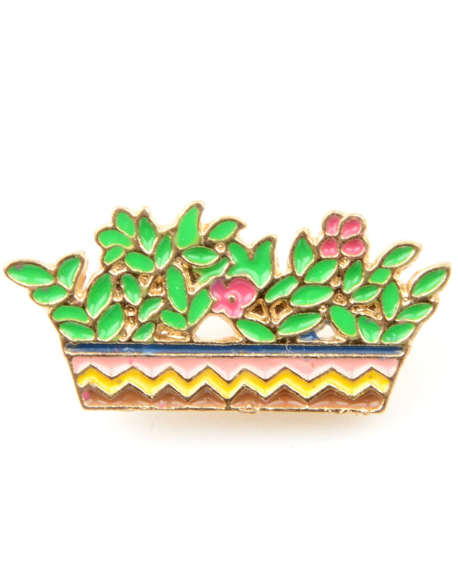 Badge - Flower Basket