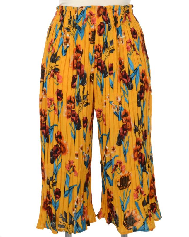 Creased Pants - Yellow | Loungewear