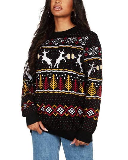 Women's Caribrew Oversized Christmas Sweater