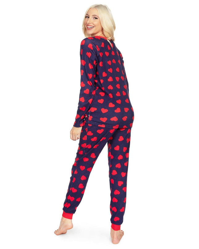 Women's Hearts on Fire Pajama Set