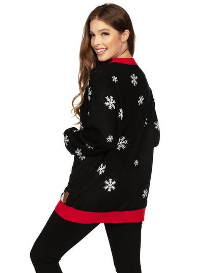 Women's Leaky Roof Light Up Oversized Christmas Sweater