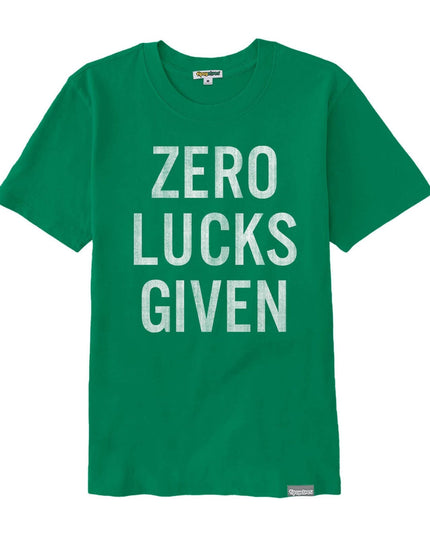 Women's Zero Lucks Given Oversized Boyfriend Tee