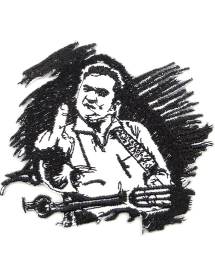 Johnny Cash Iron-On Patch