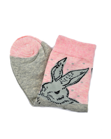 Fun Easter Socks - Zokni Bunny Design