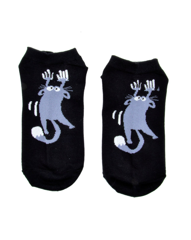 Black Cat Socks I - Fun and Spooky