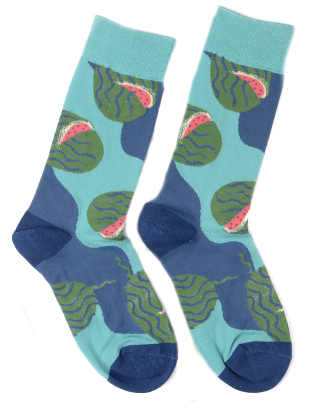 Fun Christmas Socks - Watermelon Theme