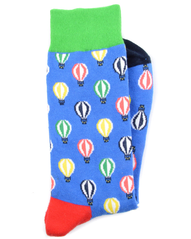 Fun Christmas Socks - Zokni Airship Design