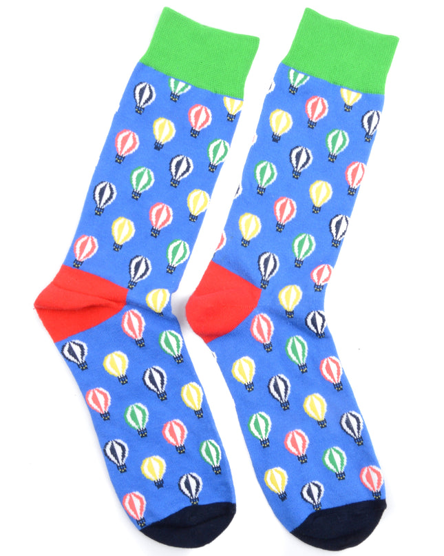 Fun Christmas Socks - Zokni Airship Design