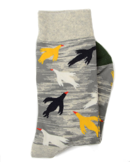 Bird Fun and Colorful Socks
