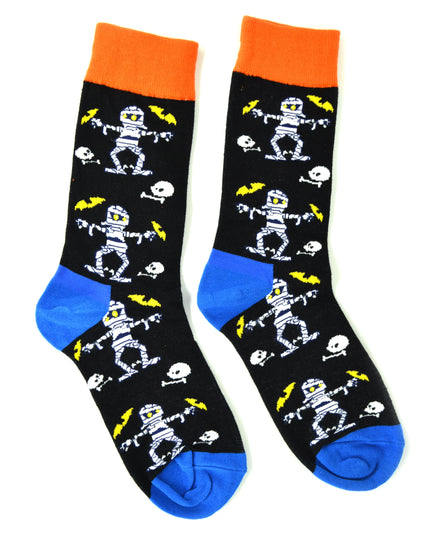 Fun Halloween Socks - Zokni Mummy Design
