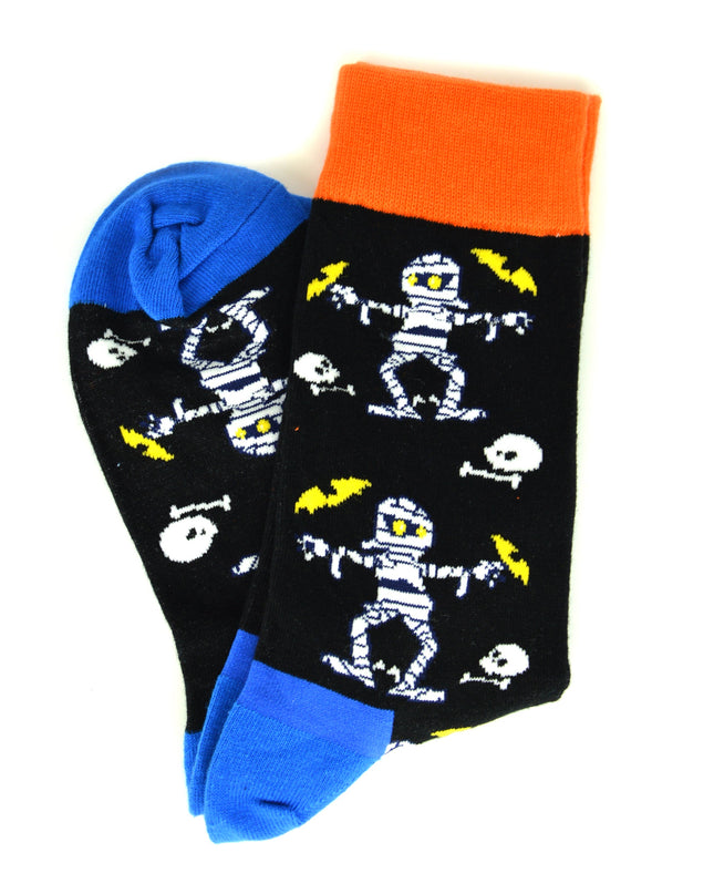 Fun Halloween Socks - Zokni Mummy Design