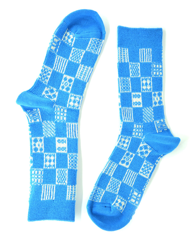 Fun Christmas Socks - Zokni Pepita Design
