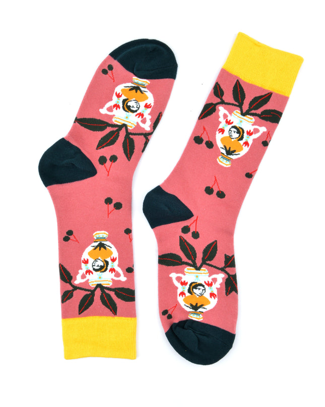 Fun Christmas Socks - Zokni Porcelain Design