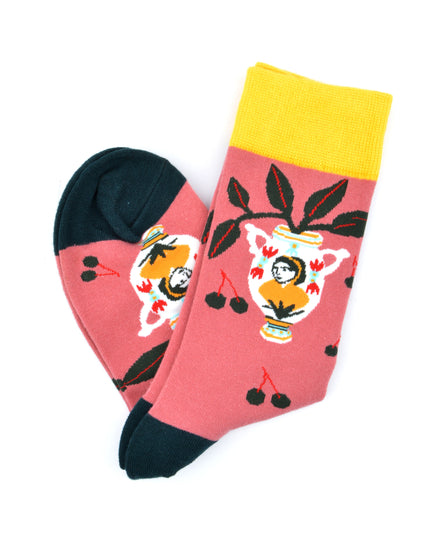 Fun Christmas Socks - Zokni Porcelain Design