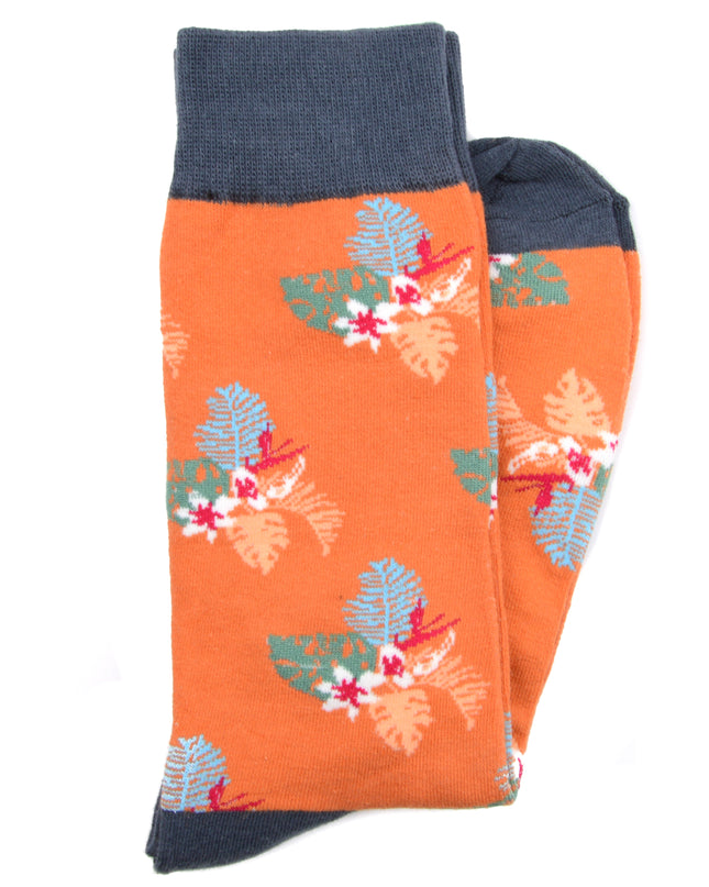 Fun Christmas Socks - Zokni Monstera Design