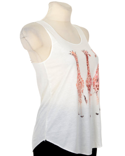 Lenge Trikó - Zsiráfok Stylish Outlet Top for Men and Women