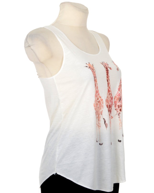 Lenge Trikó - Zsiráfok Stylish Outlet Top for Men and Women